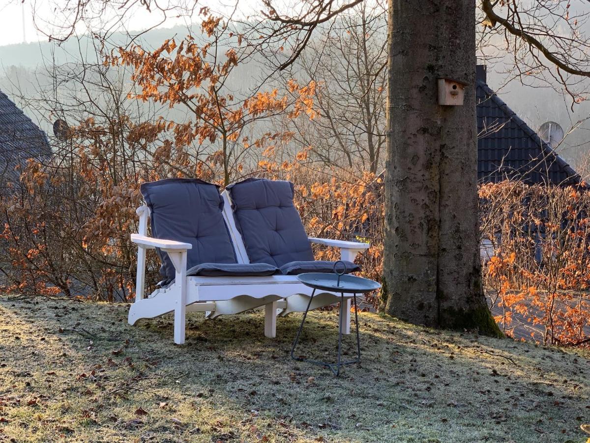 Idylle Seepark - Haus Mit Pool Und Fasssauna キルヒハイム エクステリア 写真